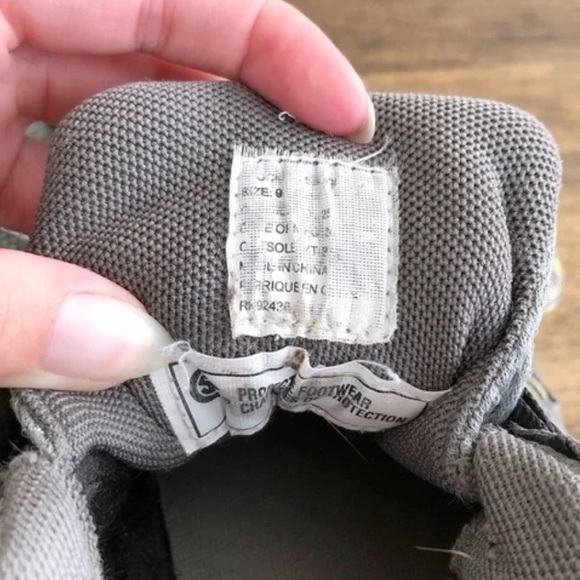 Dakota Steel Toe Sturdy Lace Up Work Outdoor Grippy Safety Sneakers Shoes Grey - Picture 9 of 14